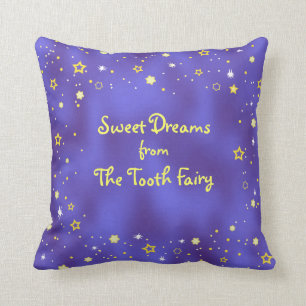 Teeth Gedicht Starry Night Tooth Fairy Kissen