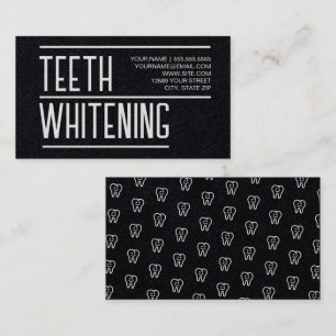 Teeth Whitening Visitenkarte