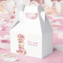 Teetime Brautparty-Geschenkboxen