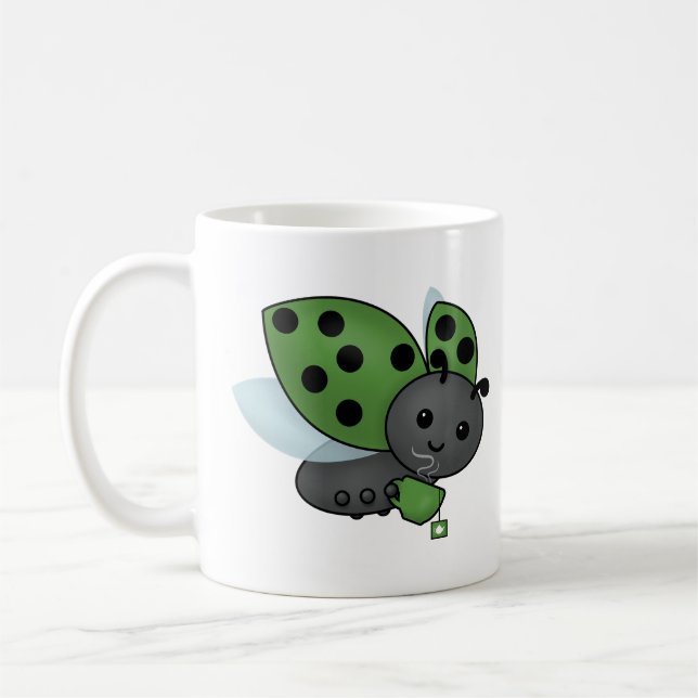 Teetrinken Ladybug Tasse (Links)