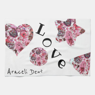 Teetuch 40,6 cm x 61 cm Passionred Geschirrtuch