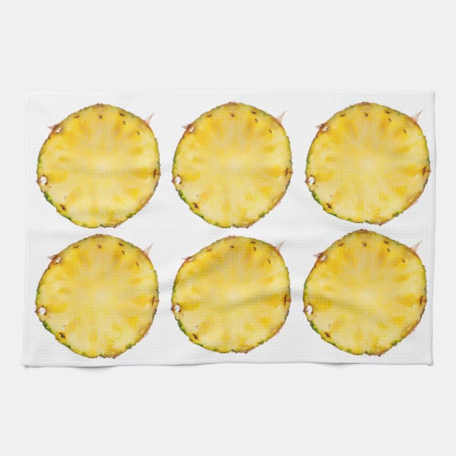 Teetuch - Ananas Slice Geschirrtuch (Horizontal)