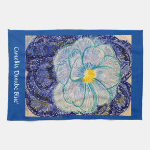 Teetuch Camellia 'Donau Blue' Geschirrtuch
