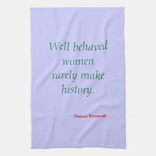 Teetuch - Frauen, die sich schlecht benehmen? Küchentuch