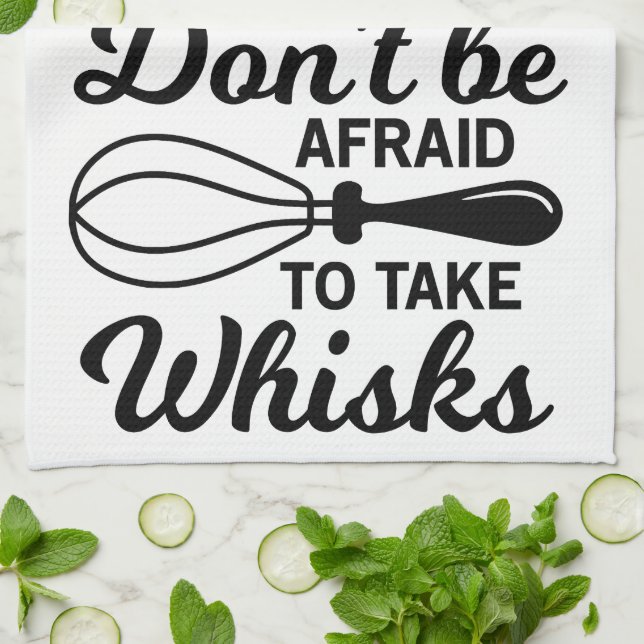 Teetücher - keine Angst vor Whisks! Geschirrtuch (Gefaltet)