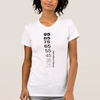 teetype_helvetica_neue_01_black T-Shirt