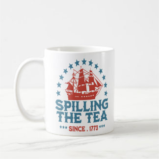 Teeüberzug seit 1773 Red White Blue Funny 4 Kaffeetasse