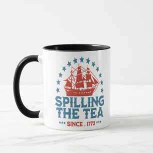 Teeüberzug seit 1773 Red White Blue Funny 4 Tasse