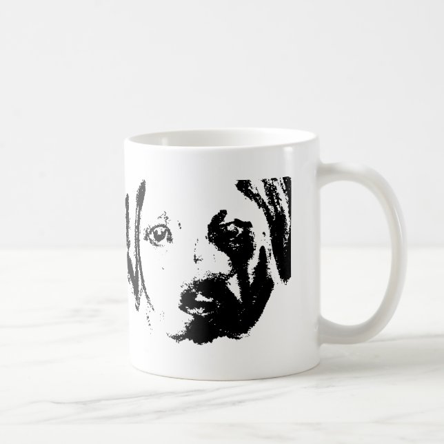 Teevorlage für Hunde Kaffee Tasse (Rechts)