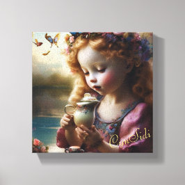 Teewunsch 2 leinwanddruck