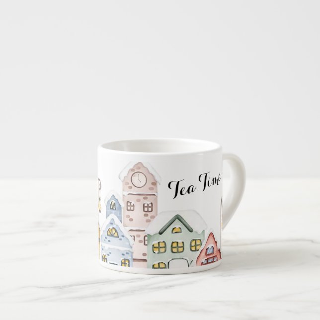 Teezeit-Expresso-Tasse Espressotasse (Vorderseite Rechts)