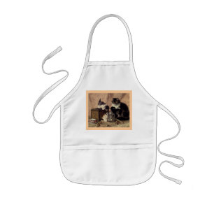 Teezeit_für_Kätzchen Kinderschürze