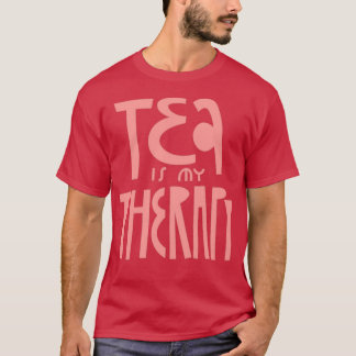 Teezeit gerahmter Tee ist meine Therapie 1
