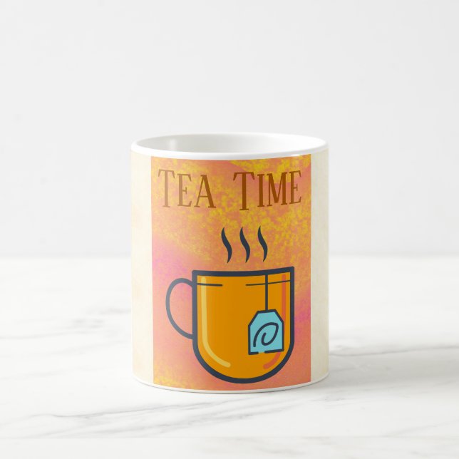 Teezeit Kaffee-Tasse Kaffeetasse (Mittel)