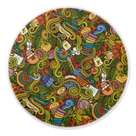 Teezeit-Keramik Keramikknauf