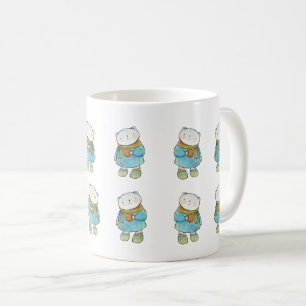 Teezeit mit Niedlichem Polarbär - Adorable Wildlif Kaffeetasse