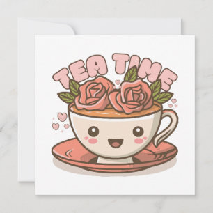 Teezeit-Rosentee Kawaii
