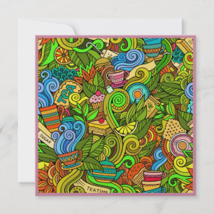 Teezeit Unwiderstehliche Party Einladungen