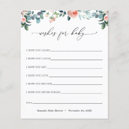 Teezeit wünscht sich eine Babykarte