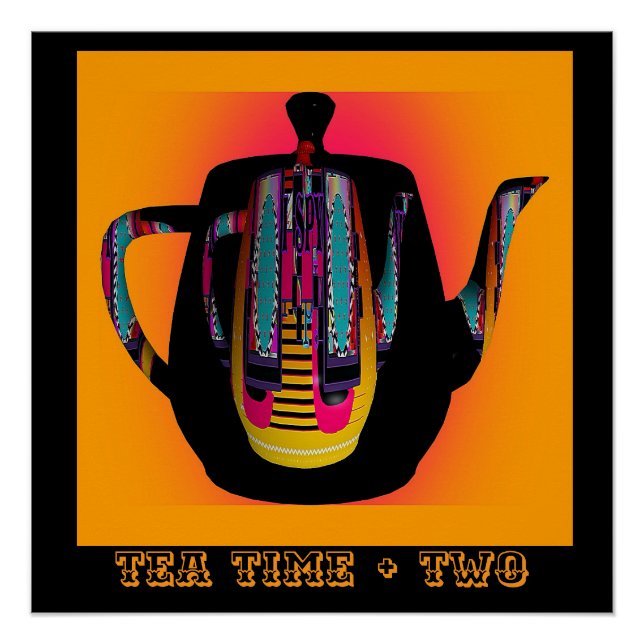 Teezeit + Zwei Poster (Vorderseite)