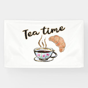 Teezeitschilder, Tee-Party-Accessoires, Tee-Party Banner