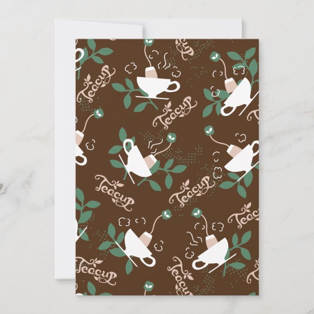 Teezeremonie auf dem Monte Tamaro Feiertagskarte (Vorderseite)