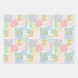 Teezeremonie auf dem Teatro Lago Teapots Pastel Vi Geschenkpapier Set