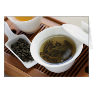 Teezeremonie des traditionellen Chinesen: oolong