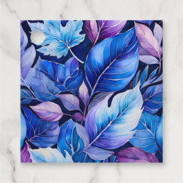 Teftags für bunte Botanische Kunst Geschenkanhänger