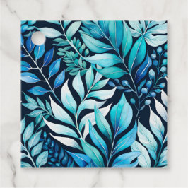 Teftags für bunte Botanische Kunst Geschenkanhänger