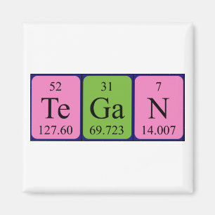 Tegan Periodenmagnet Magnet