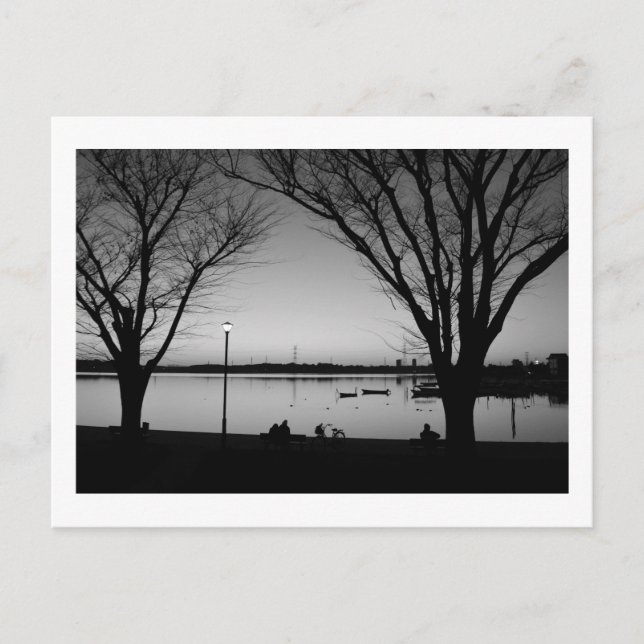 Teganuma-See: Chiba, Japan Postkarte (Vorderseite)