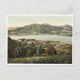 Tegernsee, allgemeine Sicht, Oberbayern, Deutschla Postkarte