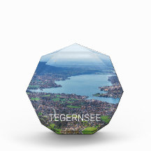 Tegernsee Bayerischer See Panorama Souvenir