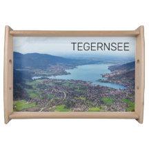 Tegernsee Bayerischer See Panorama Souvenir