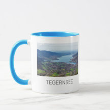 Tegernsee Bayerischer See Panorama Souvenir