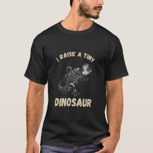 Tegu Ich habe einen winzigen Dinosaurier Reptile T T-Shirt