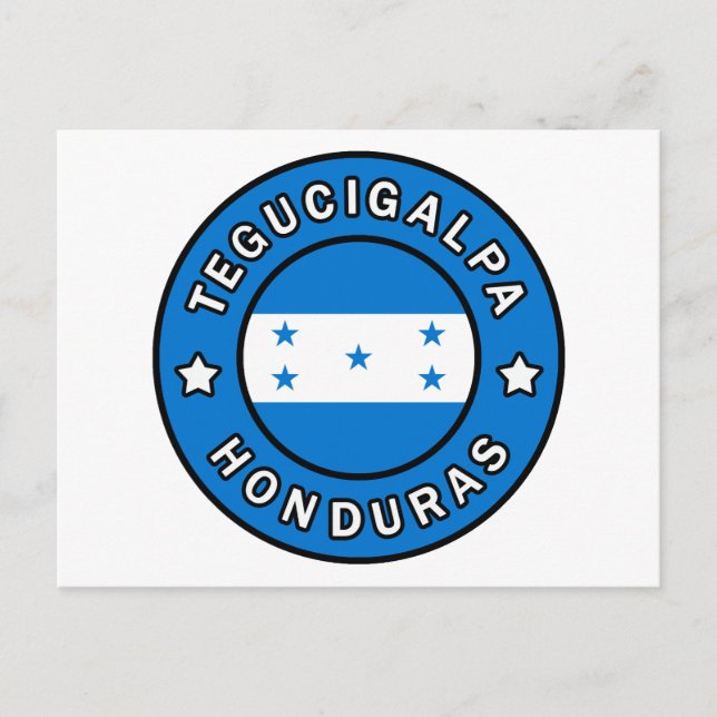Tegucigalpa Honduras Postkarte (Vorderseite)