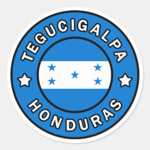 Tegucigalpa Honduras Runder Aufkleber