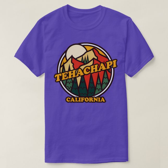 Tehachapi California Mountain Wandern TShirt 4 (Design vorne)