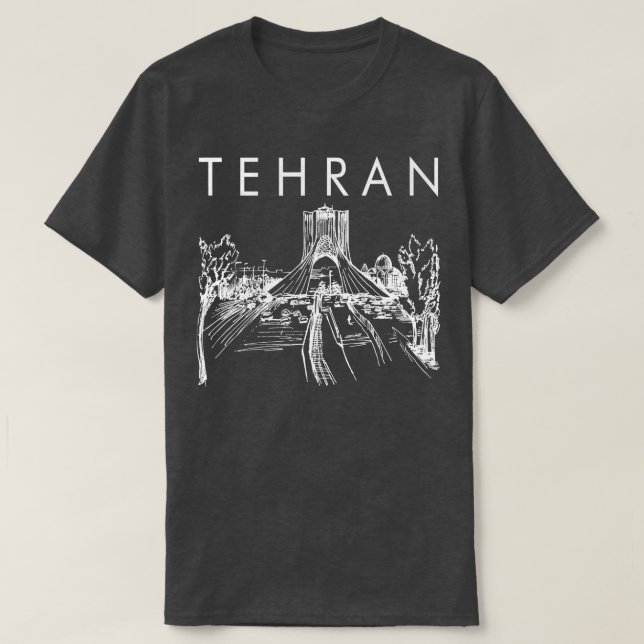 Teheran Reisen Teheran Reisen Iran Reise Teheran S T-Shirt (Design vorne)
