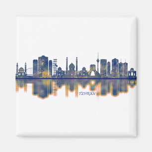 Teheraner Skyline Magnet