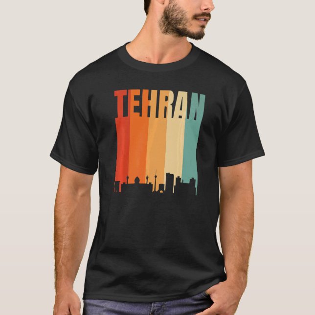 Teheraner Skyline   T-Shirt (Vorderseite)