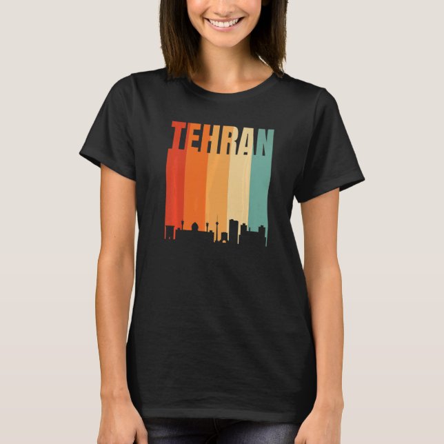 Teheraner Skyline   T-Shirt (Vorderseite)