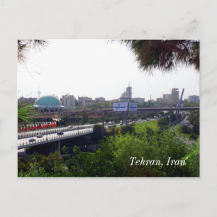 Tehran View Postkarte