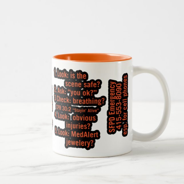 Tehs Zweifarbige Tasse (Rechts)