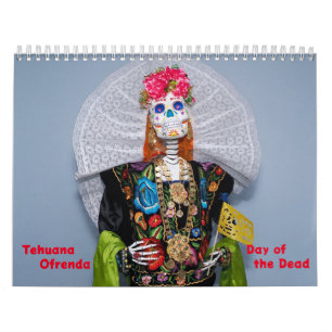Tehuana Ofrenda - Tag der Toten Kalender