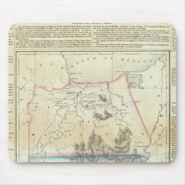 Tehuantepec, Mexiko Mousepad (Vorne)