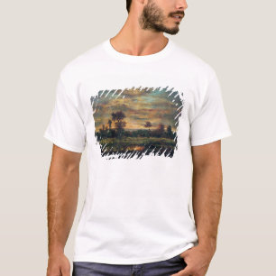 Teich am Rand eines Holzes T-Shirt