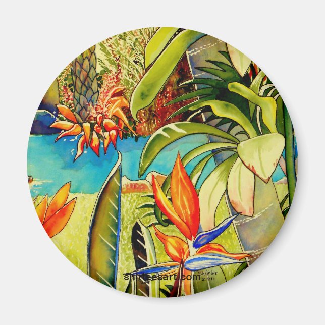 Teich bei Ananas-Ananas-Ananas Magnet (Vorne)